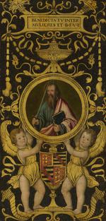 欧洲12-19世纪油画一_ANTONIO, Solario - Saint Ursula